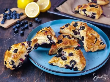 Lemon-Blueberry-Scones-No-Refined-Sugar