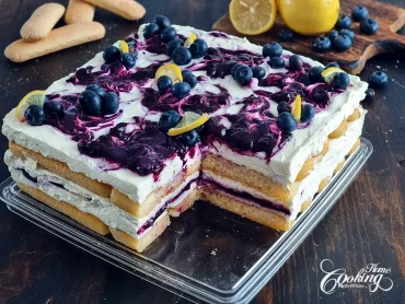 Lemon Blueberry Tiramisu