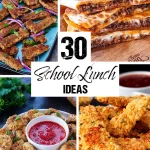 30 Easy School Lunch Ideas - vertical