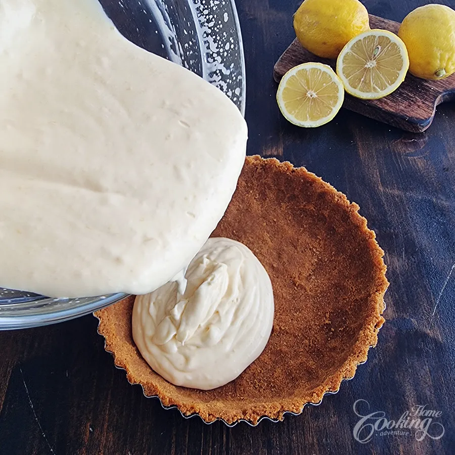 No-Bake Lemon Meringue Tart - step25