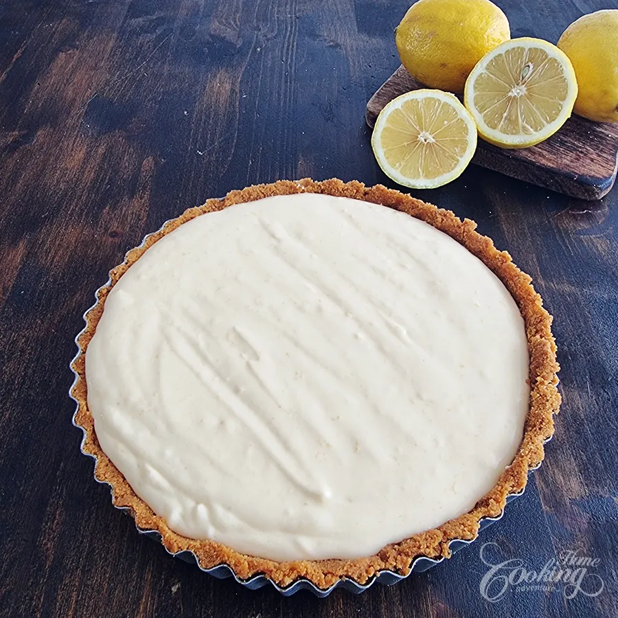 No-Bake Lemon Meringue Tart - step26