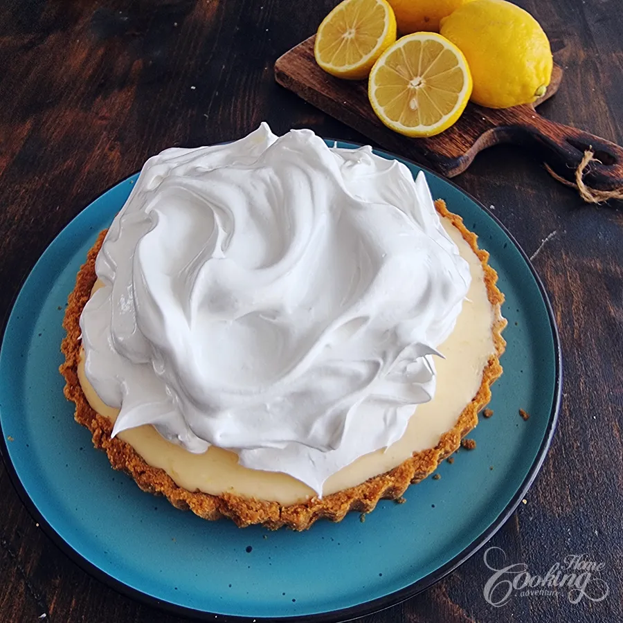 No-Bake Lemon Meringue Tart - step32