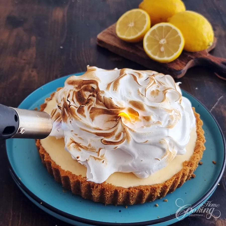 No-Bake Lemon Meringue Tart - step34