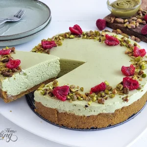 No-Bake Pistachio Cheesecake - main1