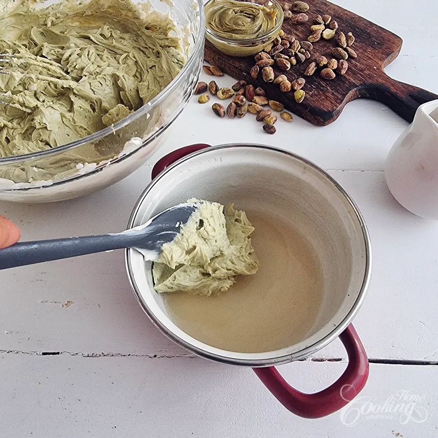 No-Bake Pistachio Cheesecake - step16