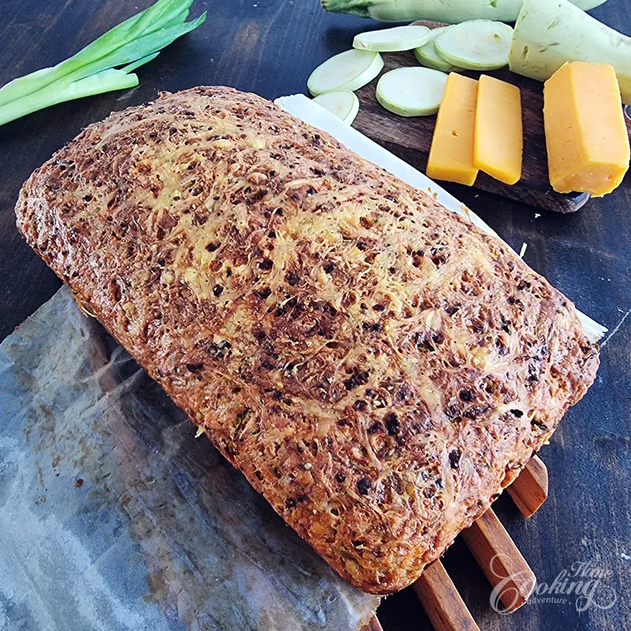 Zucchini Cheese Bread - step16