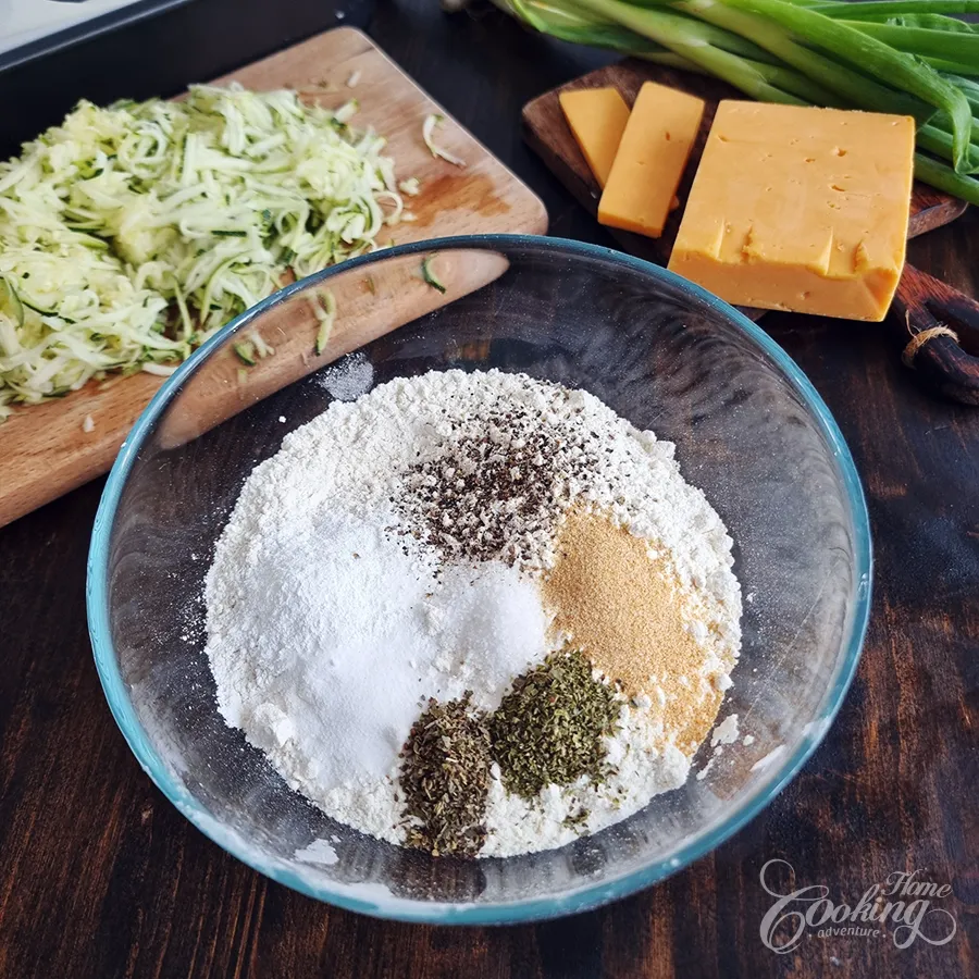 Zucchini Cheese Bread - step2