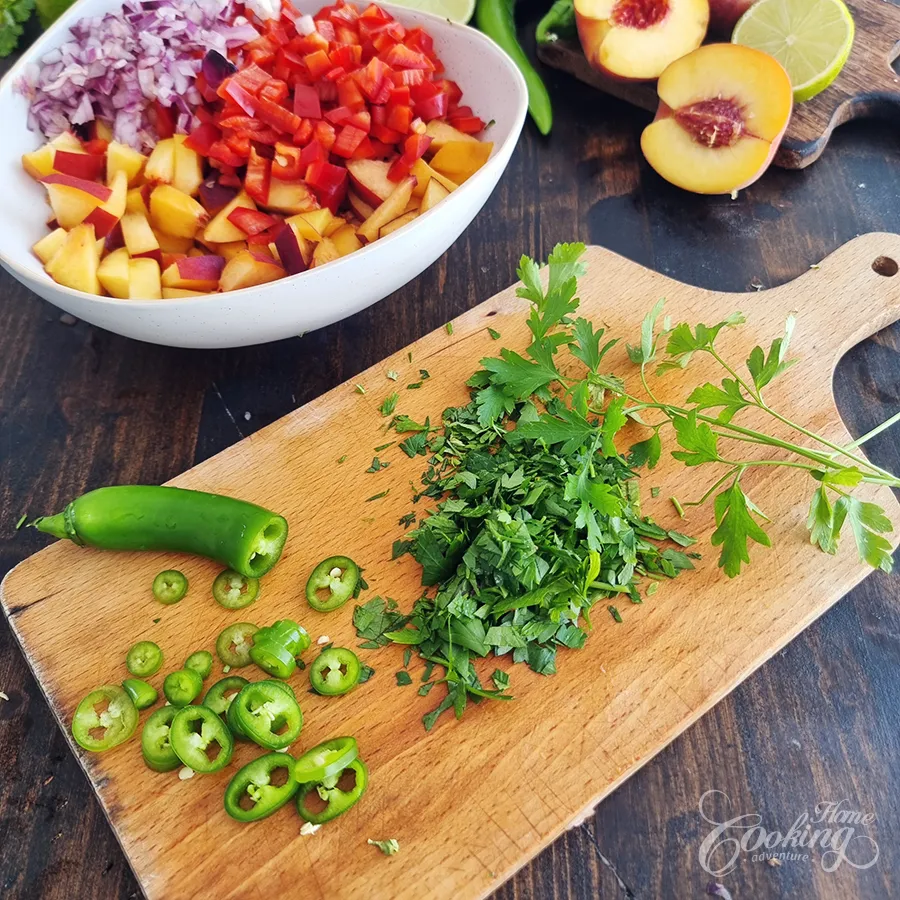 peach salsa - step3
