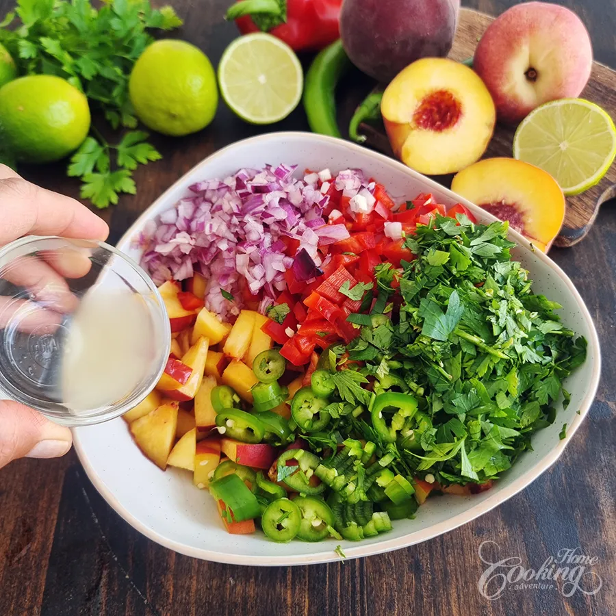 peach salsa - step4