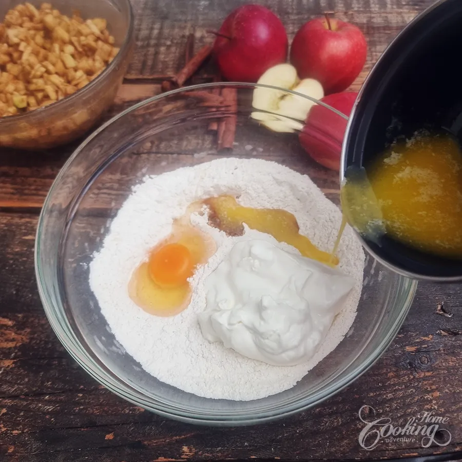 Apple Buns with Greek Yogurt - No-Yeast - step6
