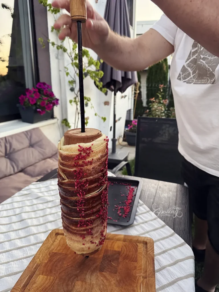Homemade Kurtoskalacs – The Famous Hungarian Chimney - step26