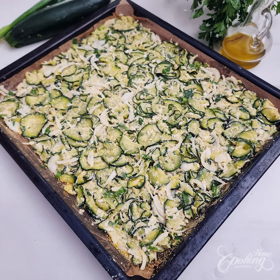 Zucchini Scarpaccia - step19