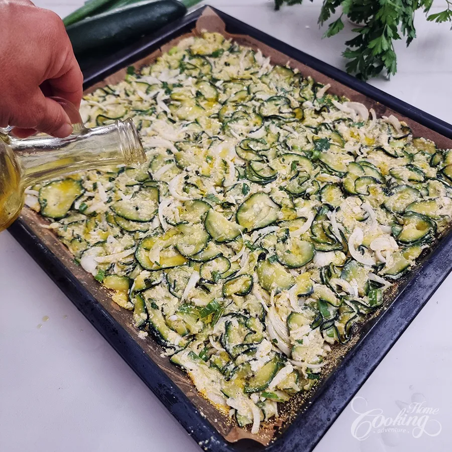 Zucchini Scarpaccia - step21