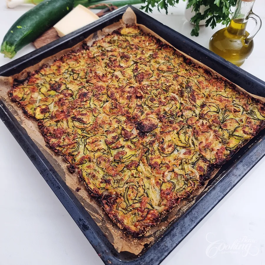 Zucchini Scarpaccia - step22