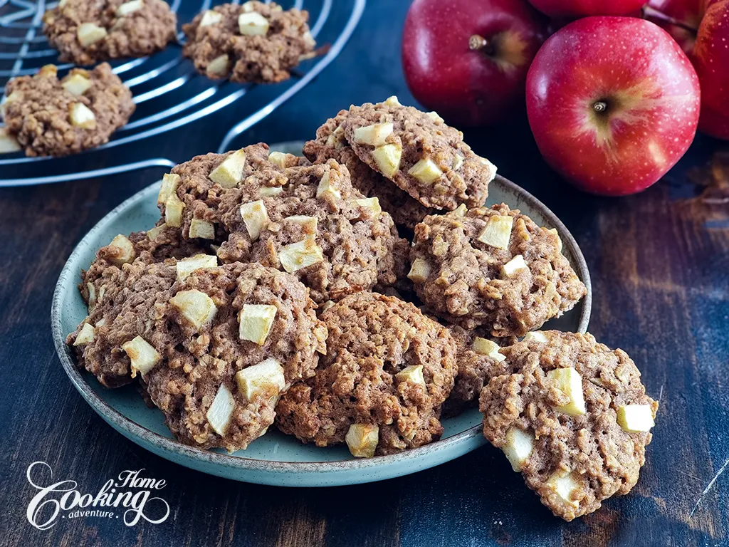 Apple Oatmeal Cookies