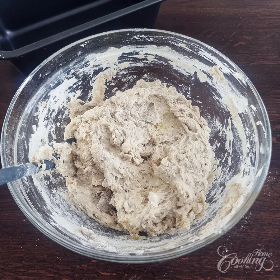 easy sourdough loaf pan - step8