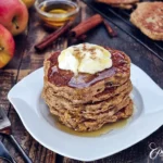 Apple Oatmeal Pancakes - No Refined Sugar