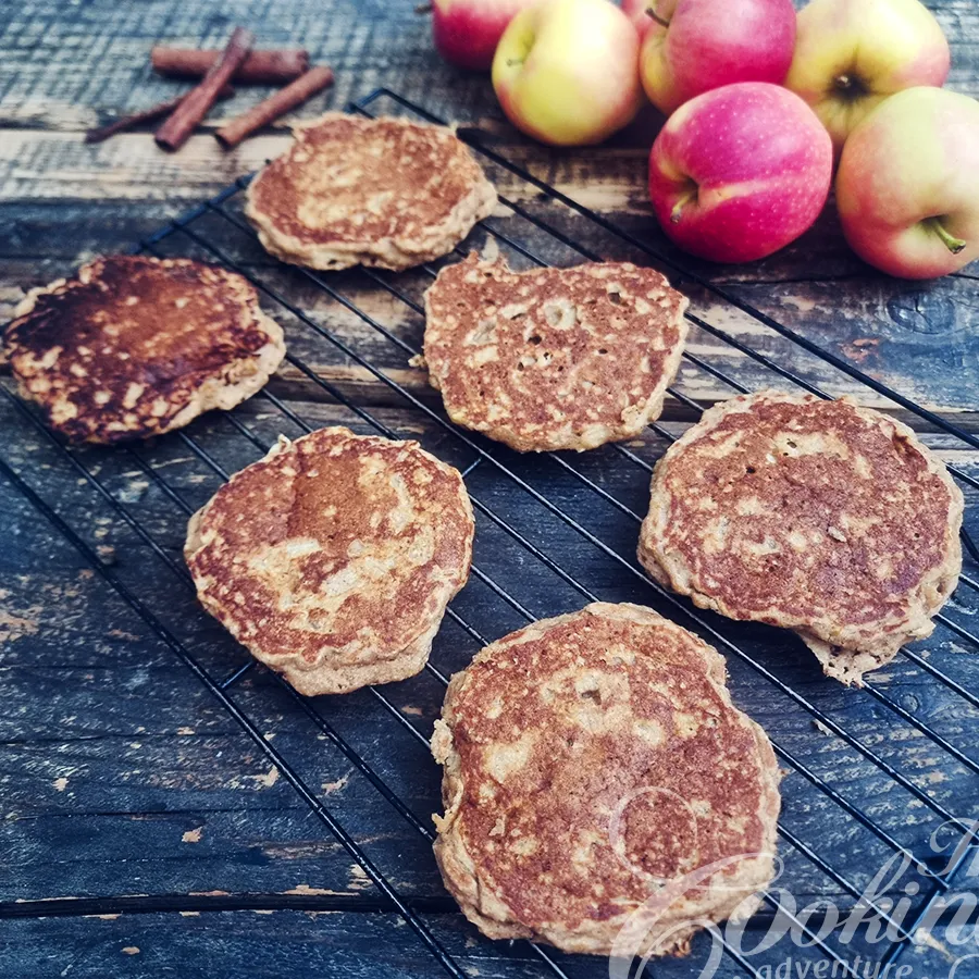Apple Oatmeal Pancakes - step14