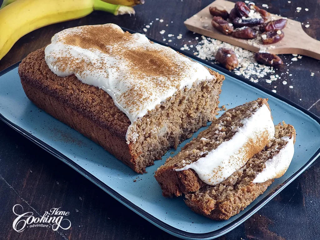 Date Banana Oatmeal Bread - main1