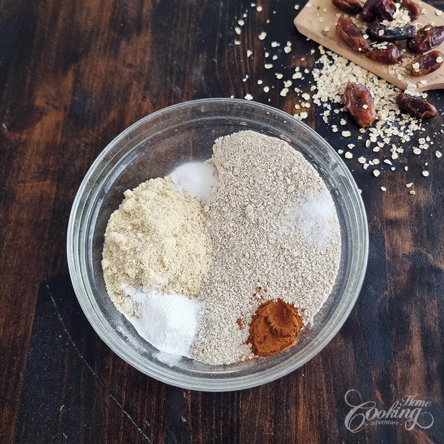 Date Banana Oatmeal Bread - step4