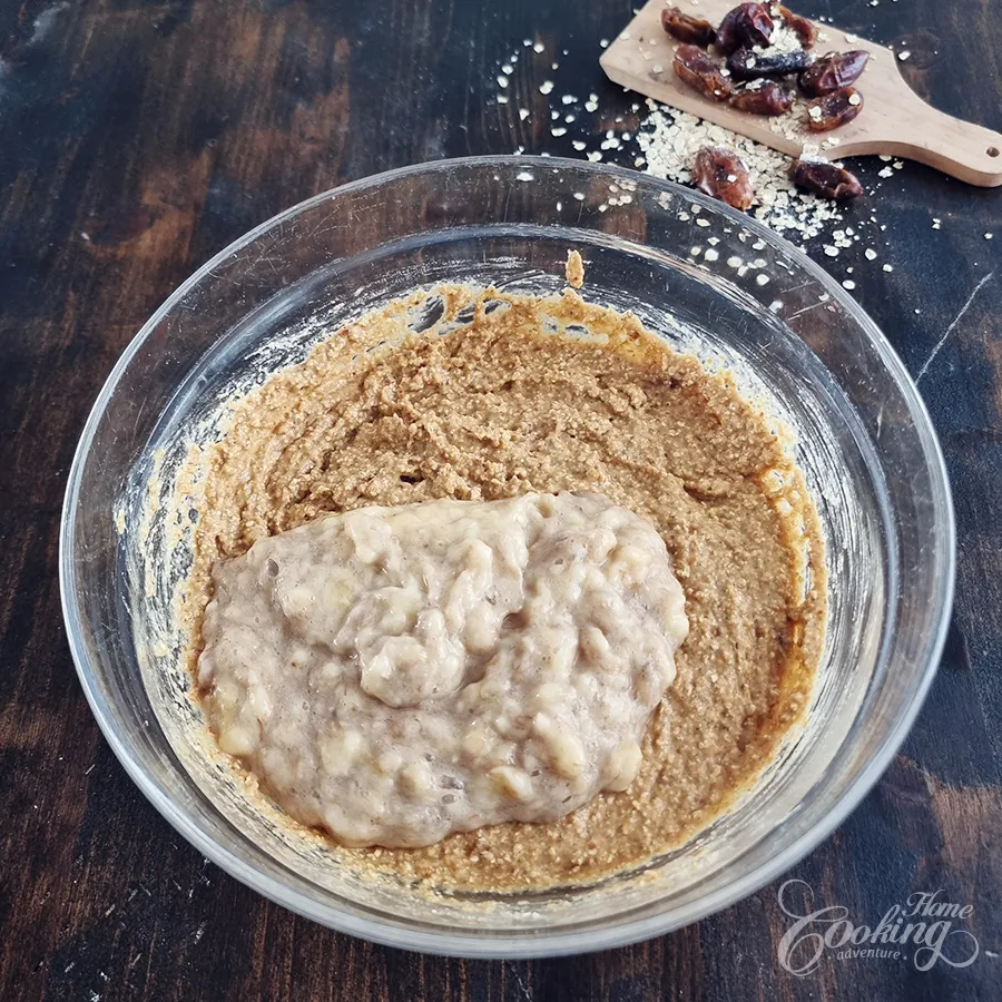 Date Banana Oatmeal Bread - step8
