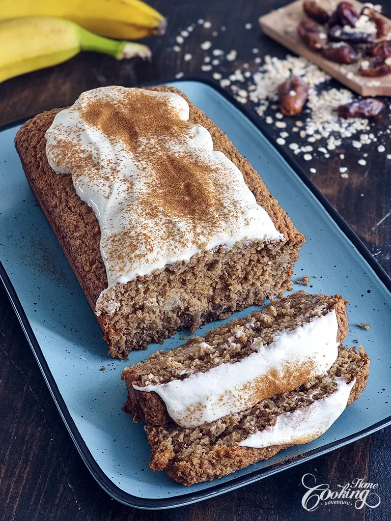 Date Banana Oatmeal Bread
