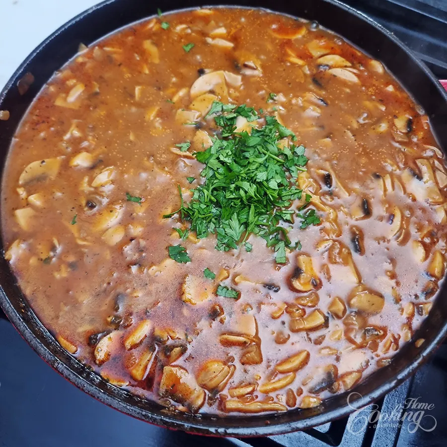 Easy Mushroom Stew - step16