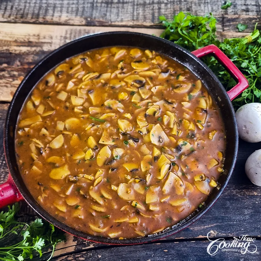Easy Mushroom Stew - step18