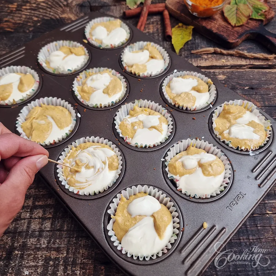 Mini Pumpkin Cheesecakes - step16
