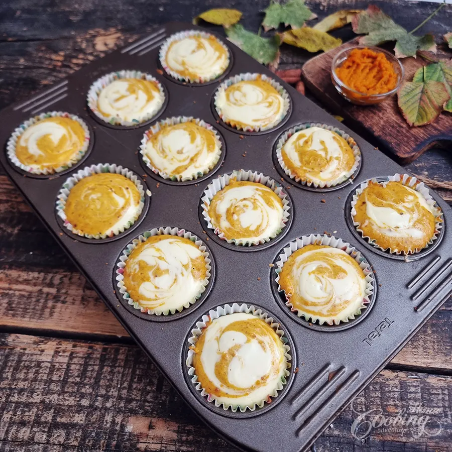 Mini Pumpkin Cheesecakes - step18