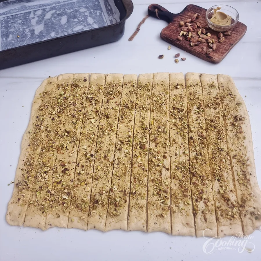 Pistachio Rolls - step16