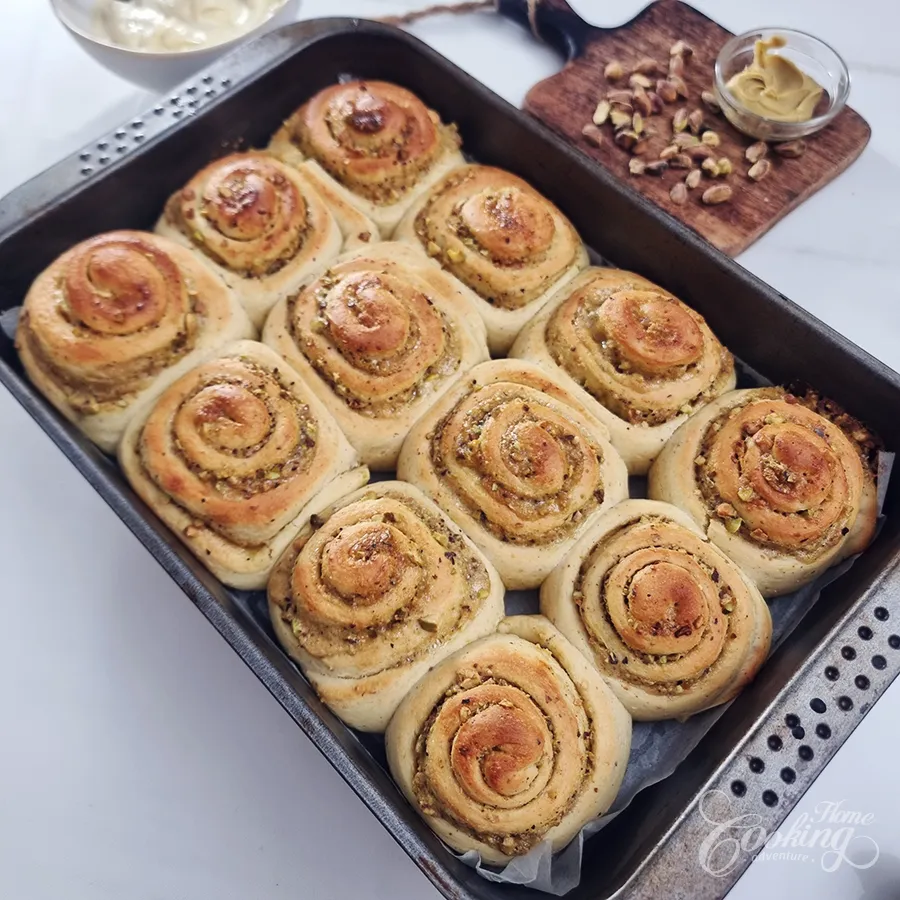 Pistachio Rolls - step24