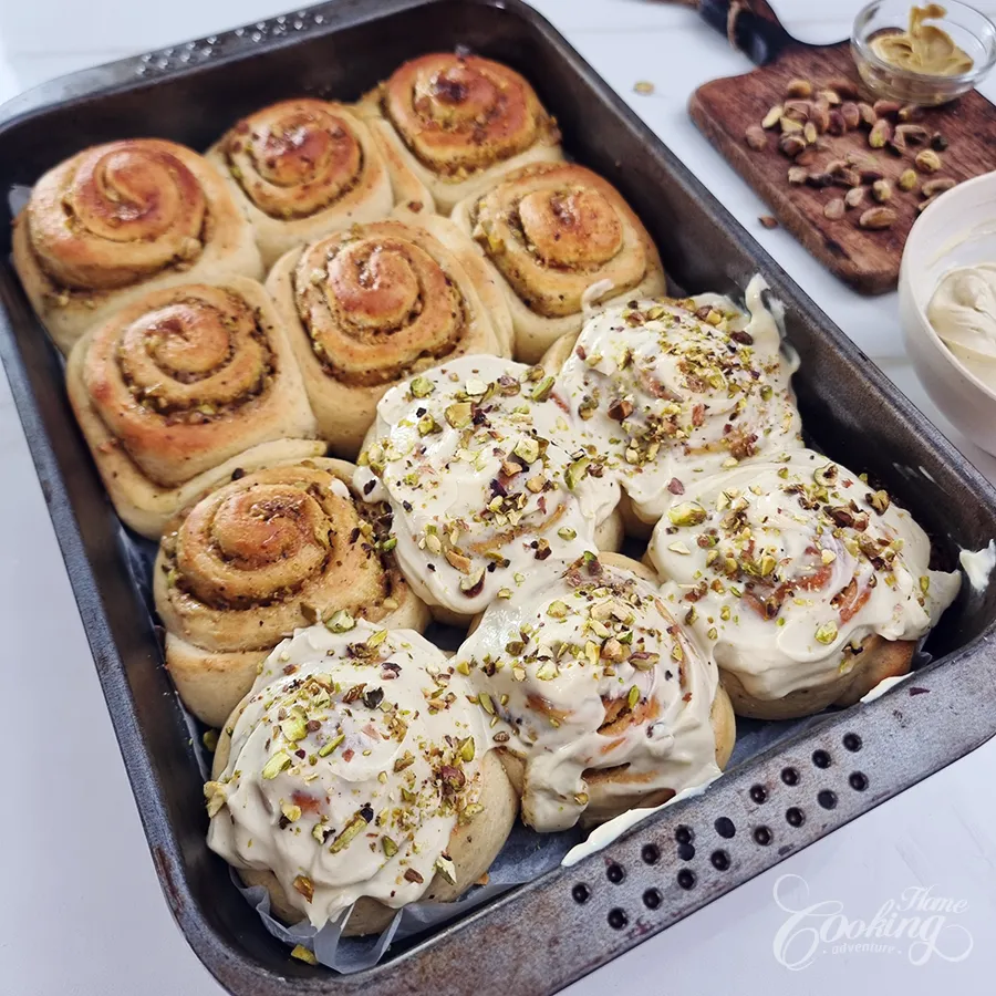 Pistachio Rolls - step26